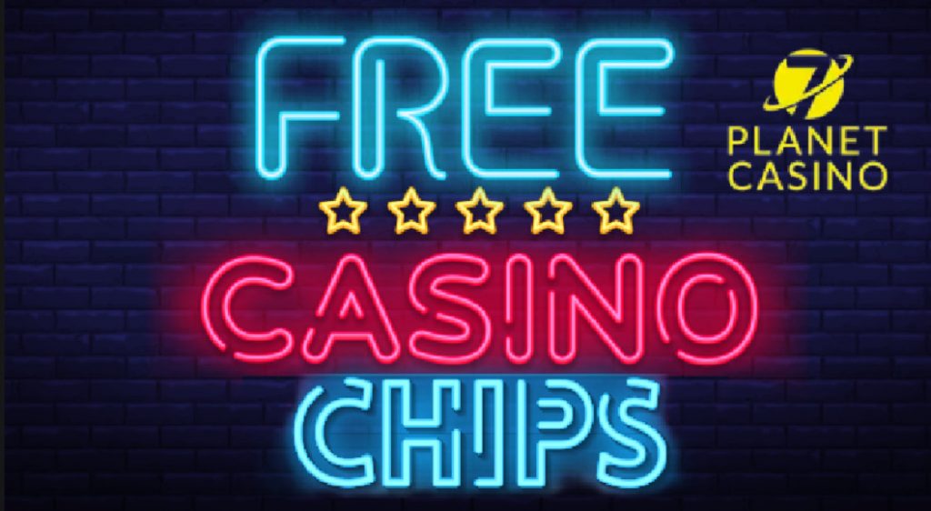 Get a free chip at Planet 7 Casino 1